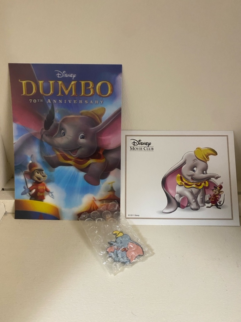 Disney Movie Club Dumbo 70th Anniversary Limited Edition Exclusive Pin - 2011